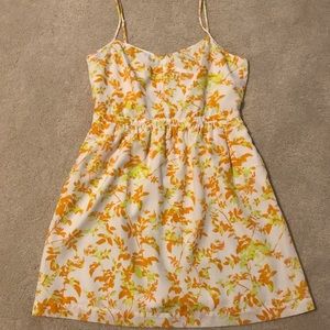J. Crew Floral Slip Dress